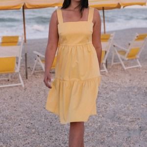 NWT Gal Meets Glam yellow Desiree sundress, 10